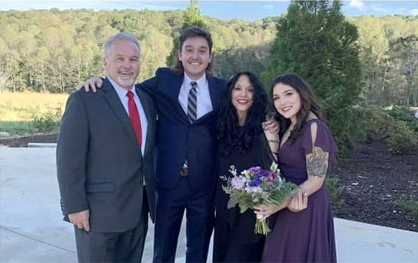 Mayor Dean Esposito with his family